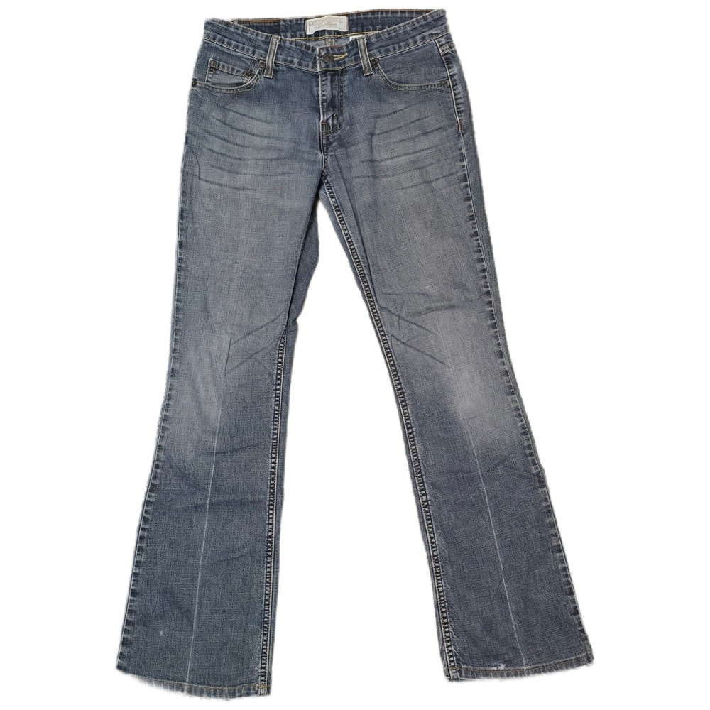 Signature Levi Strauss Bootcut Jeans Women Juniors 3 Medium Blue Good Low Rise